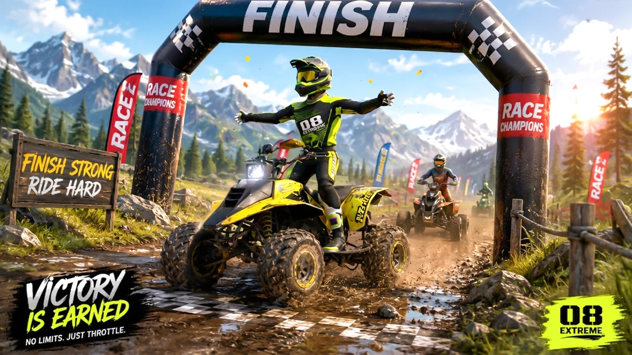 Offroad ATV Quad Bike Race screenshot
