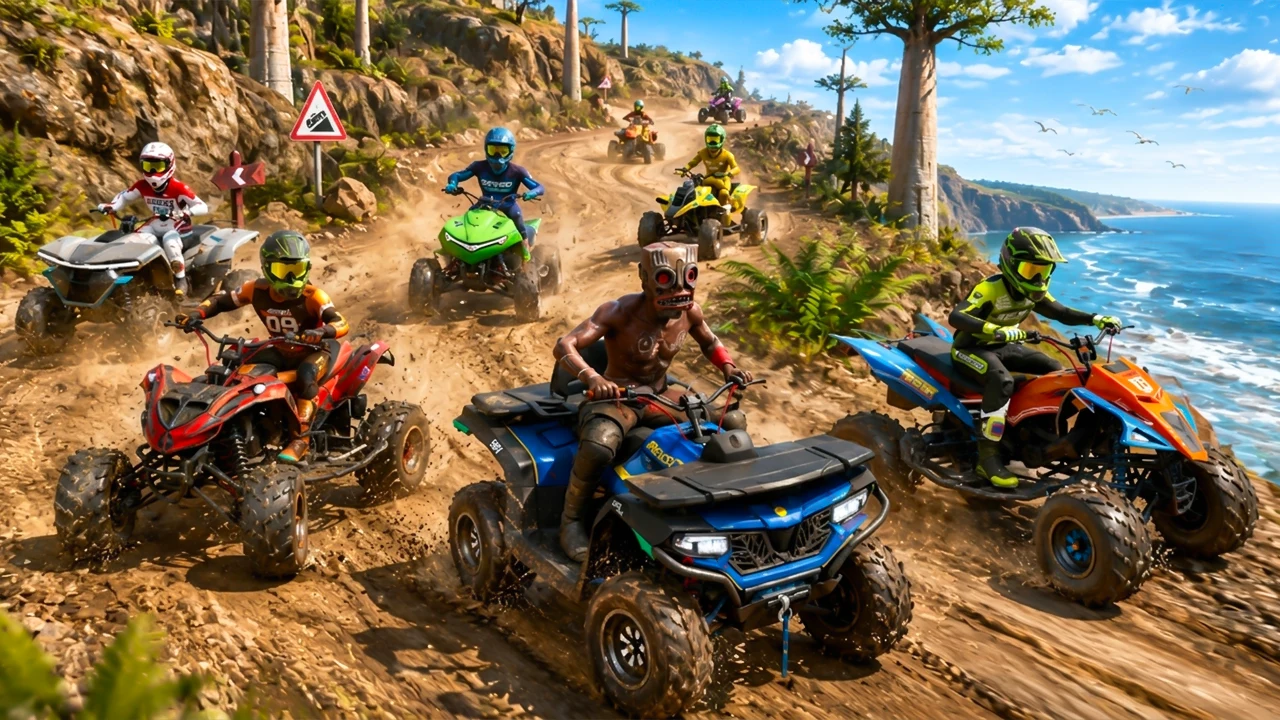 Offroad ATV Quad Bike Race screenshot
